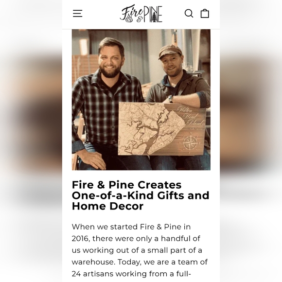 NEW FIRE & PINE Dog Lover Owner Artisan Wall Art Carolina USA Wood Seafoam Green - Picture 4 of 11